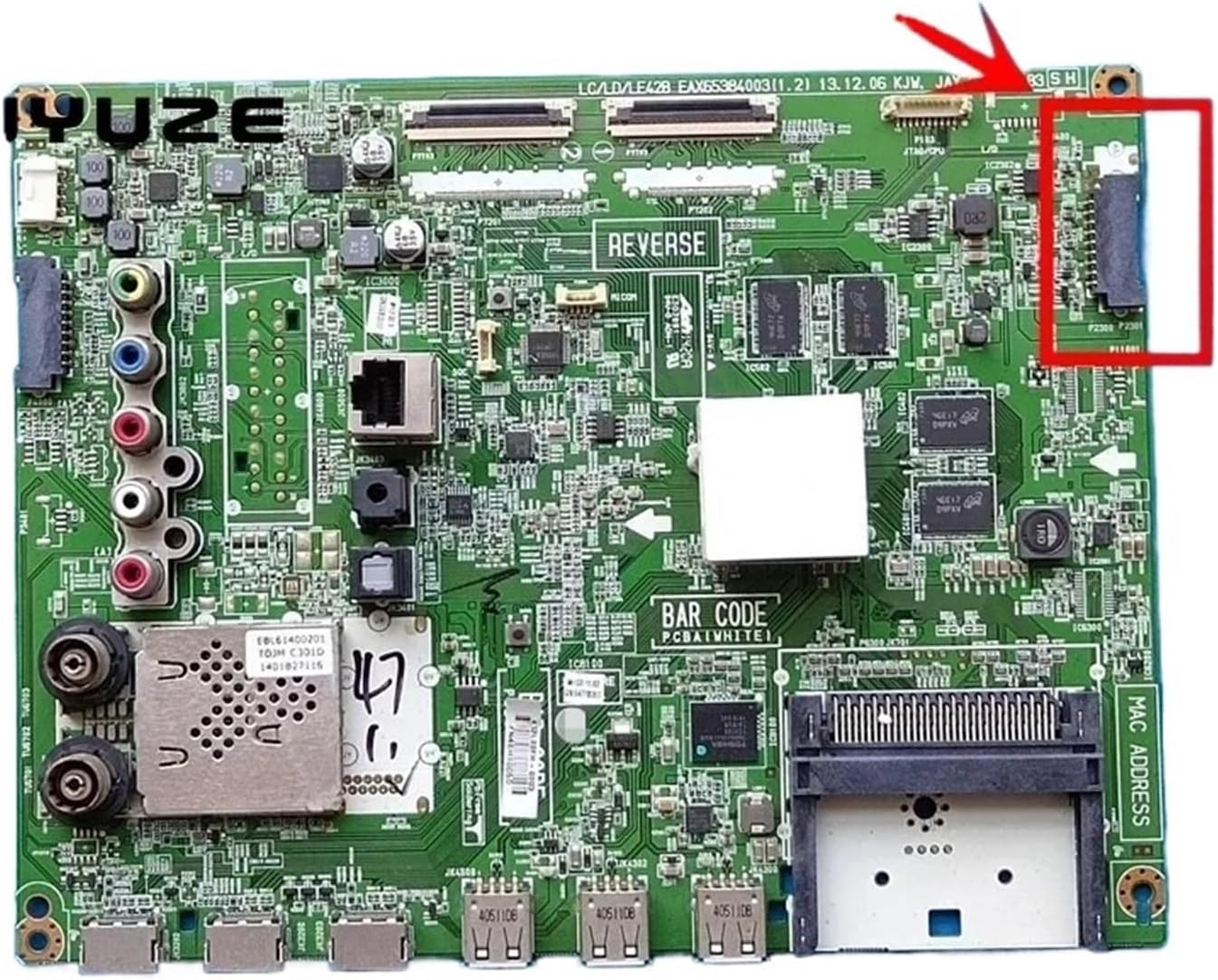 EAX65384003 (1.2) EAX65384004 (1.5) メインボード、compatible for LG、42LB6