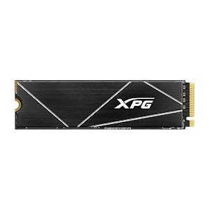 XPG GAMMIX S70 Blade, PCIe Gen4 Solid State Drive, 2TB | Up to 7400/6800 MB/s Read/Write, Aluminum Heatsink, Compatible with PS5, Laptops and PCs, AGAMMIXS70B-2T-CS