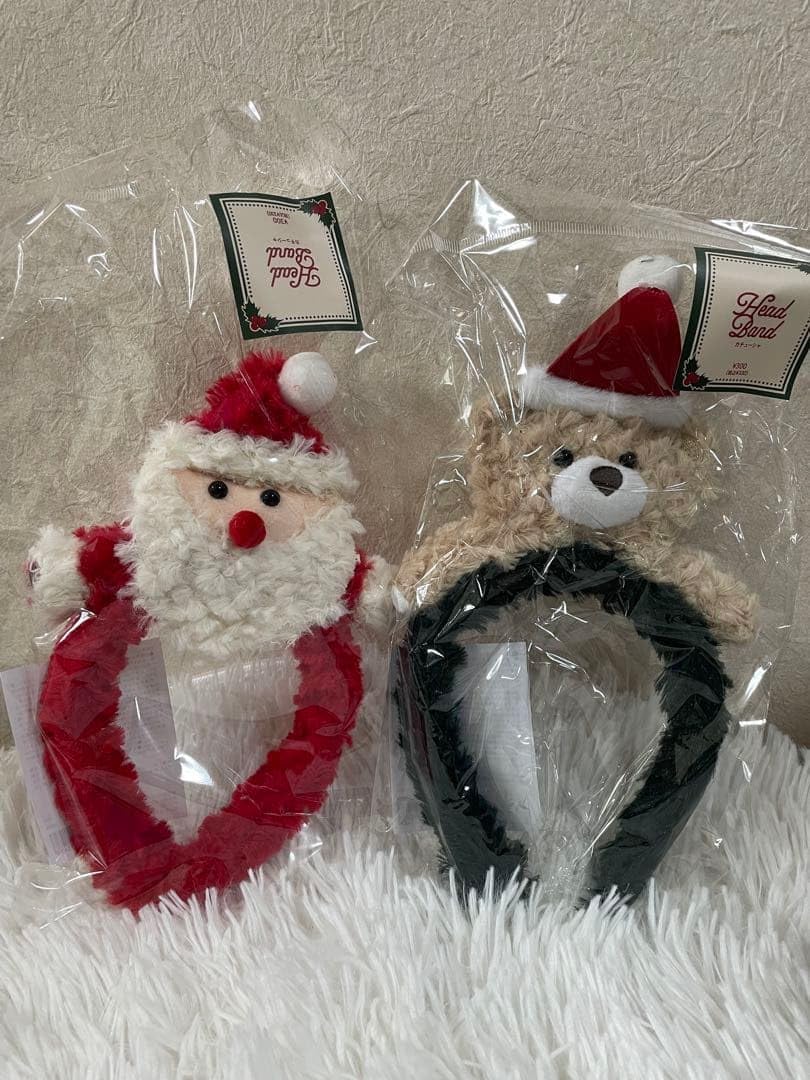 3COINS スリコ 小売 カチューシャ2種セット クリスマス 完売品