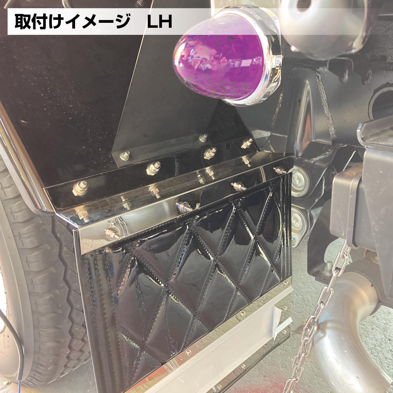 Amazon | ジェット イノウエ(JET INOUE)泥除け巻込防止板400×50 2枚入