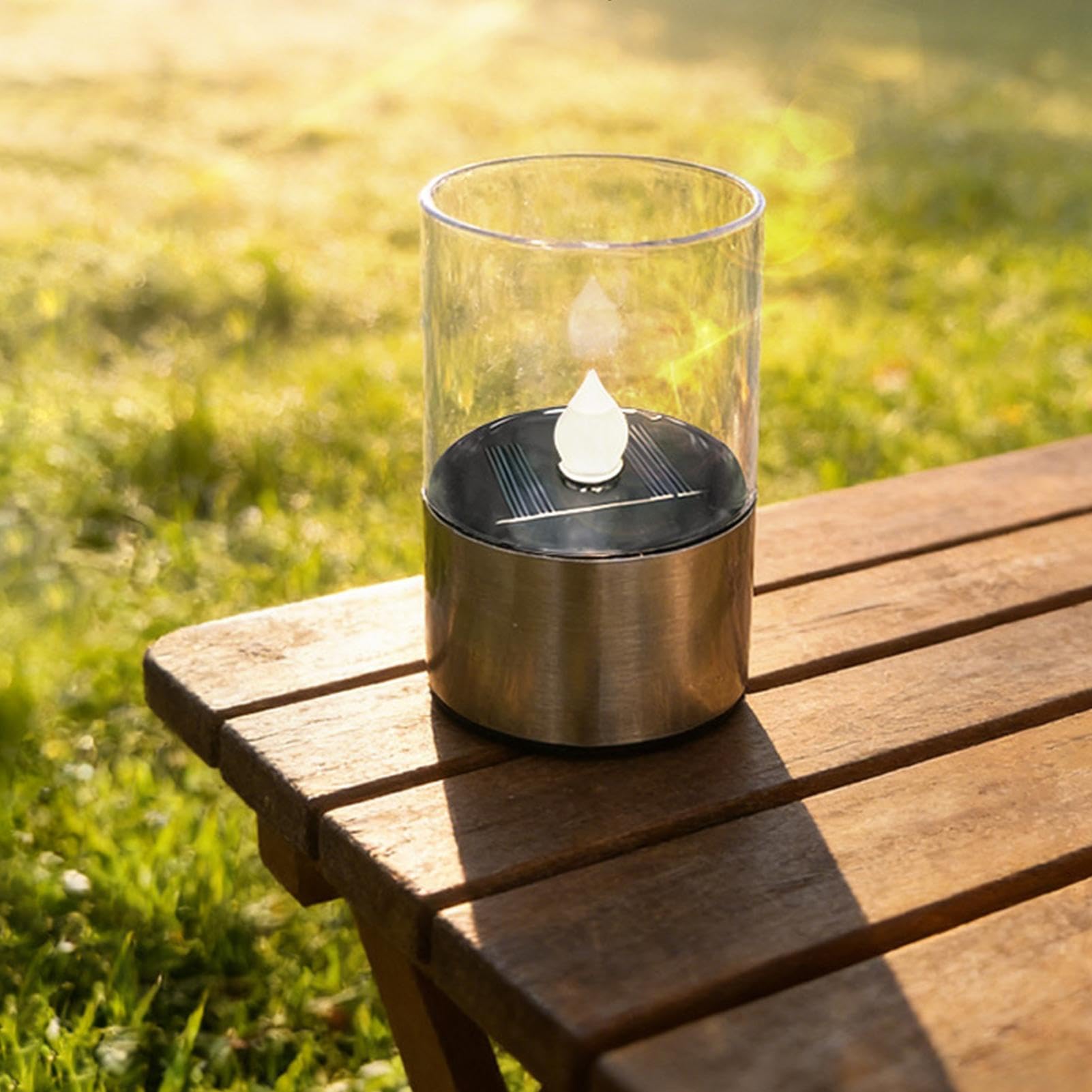 Lumini solari ricaricabili impermeabili a energia solare, per finestre, esterni, giardino, cortile, tavolo, campeggio, casa, feste, matrimoni