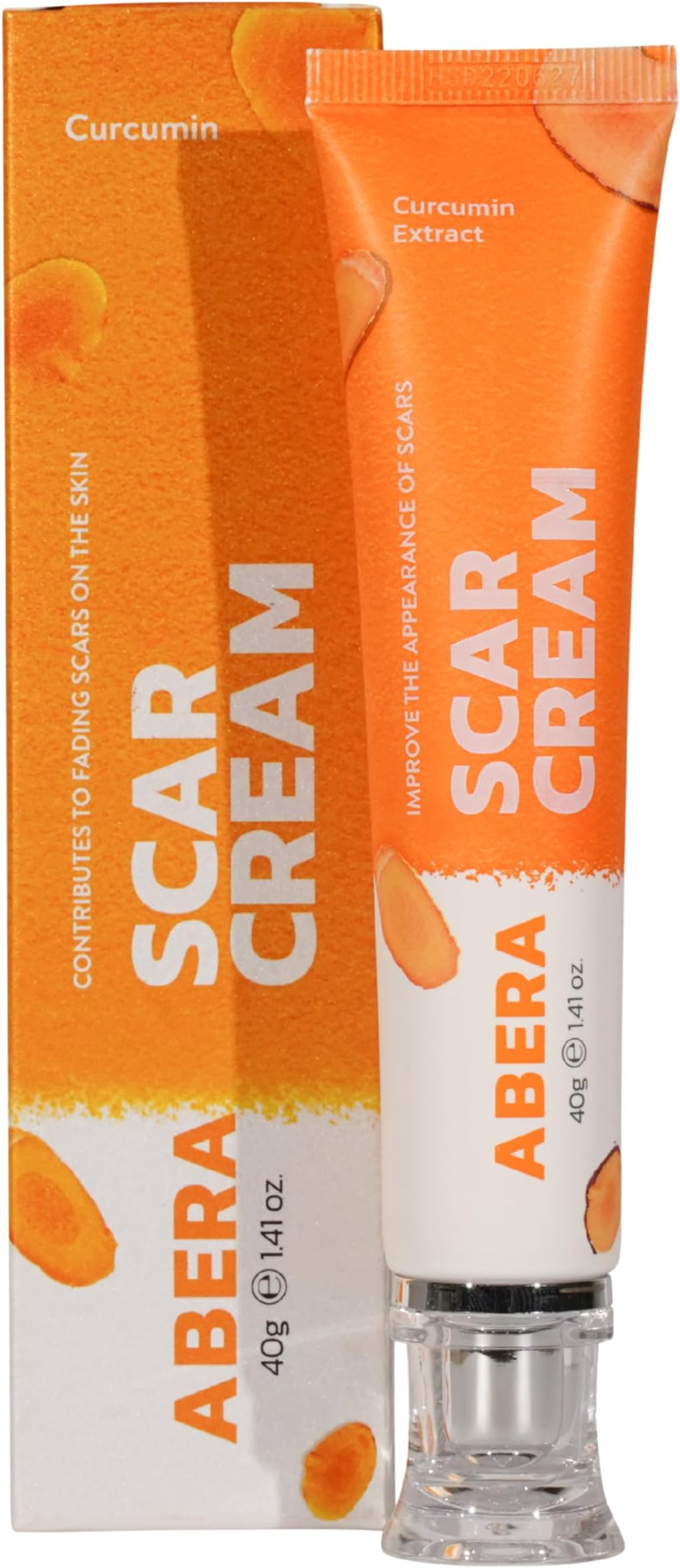 Abera Scar Cream - Advanced Nano Formula for New and Old Scars - Effective for Keloids, Stretch Marks, Surgical Scars, and Acne Marks - Fades Dark Spots & Restores Smooth Skin (1 Box)