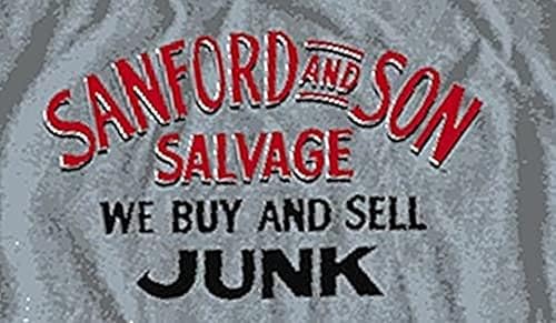 Vista 2 de Sanford and Son "Compra y venta de la camiseta de chatarra gris