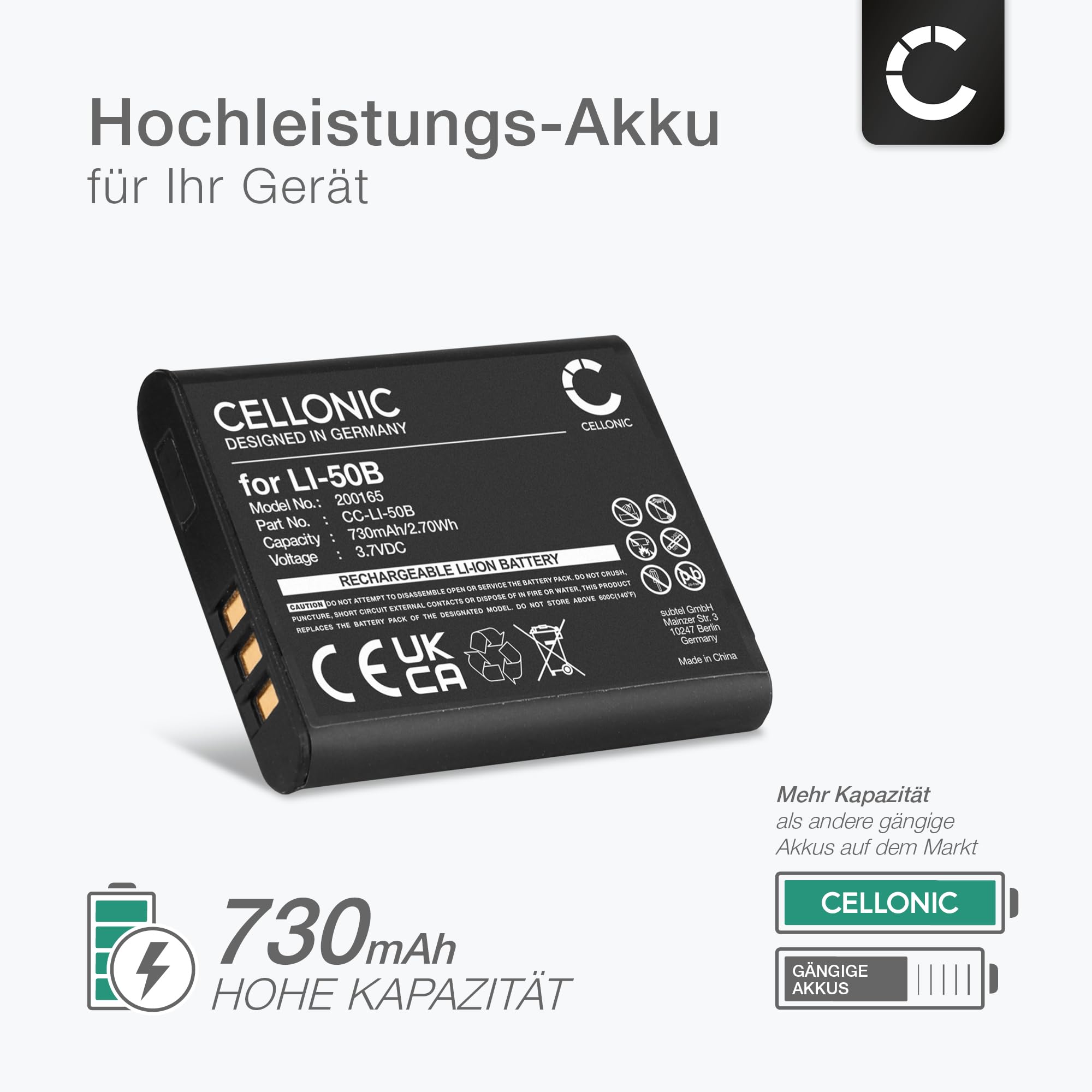 2 X Akku + Dual Ladegerät Für Olympus Li-50B, Z.B. Tough TG-620, TG-630, TG-810, TG-820 - MIX-PAT-ONNI