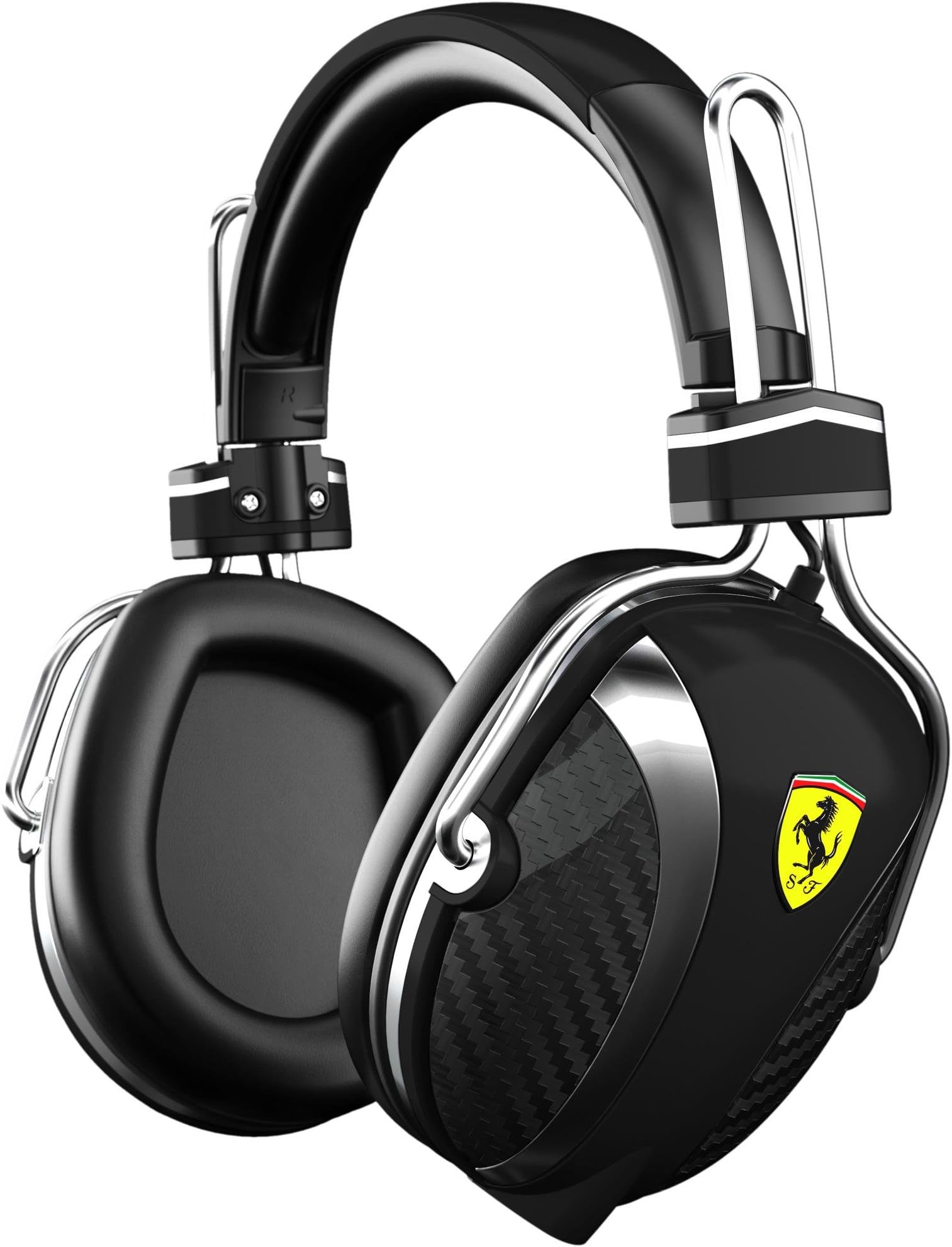 Ferrari AAV-2LFH005K Scuderia P200 On-Ear Headphones - Black (Discontinued by Manufacturer)