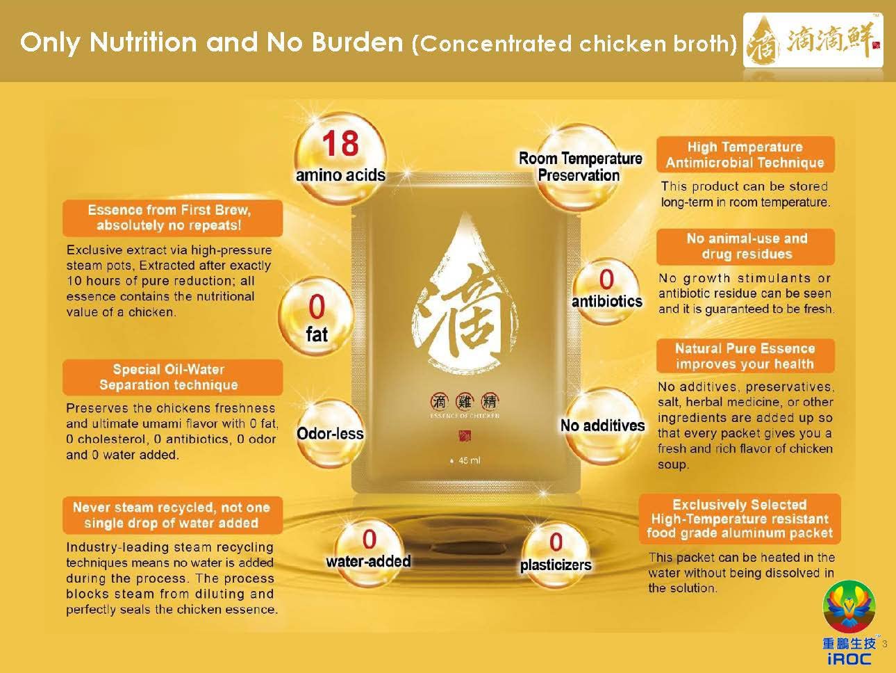 DDDrops Essence of Chicken (Chicken Broth) 15 Pack Family Box