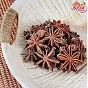 JAIPUR MASALE Star Anise Spice | Whole Chakri Phool | Strong Aroma & Flavor Fresh Spice For Food - 900 gm with Jute Bag gallery image