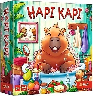 Trefl - Hapi Kapi - Familien-Brettspiel für Erwachsene und Kinder ab 5 Jahren