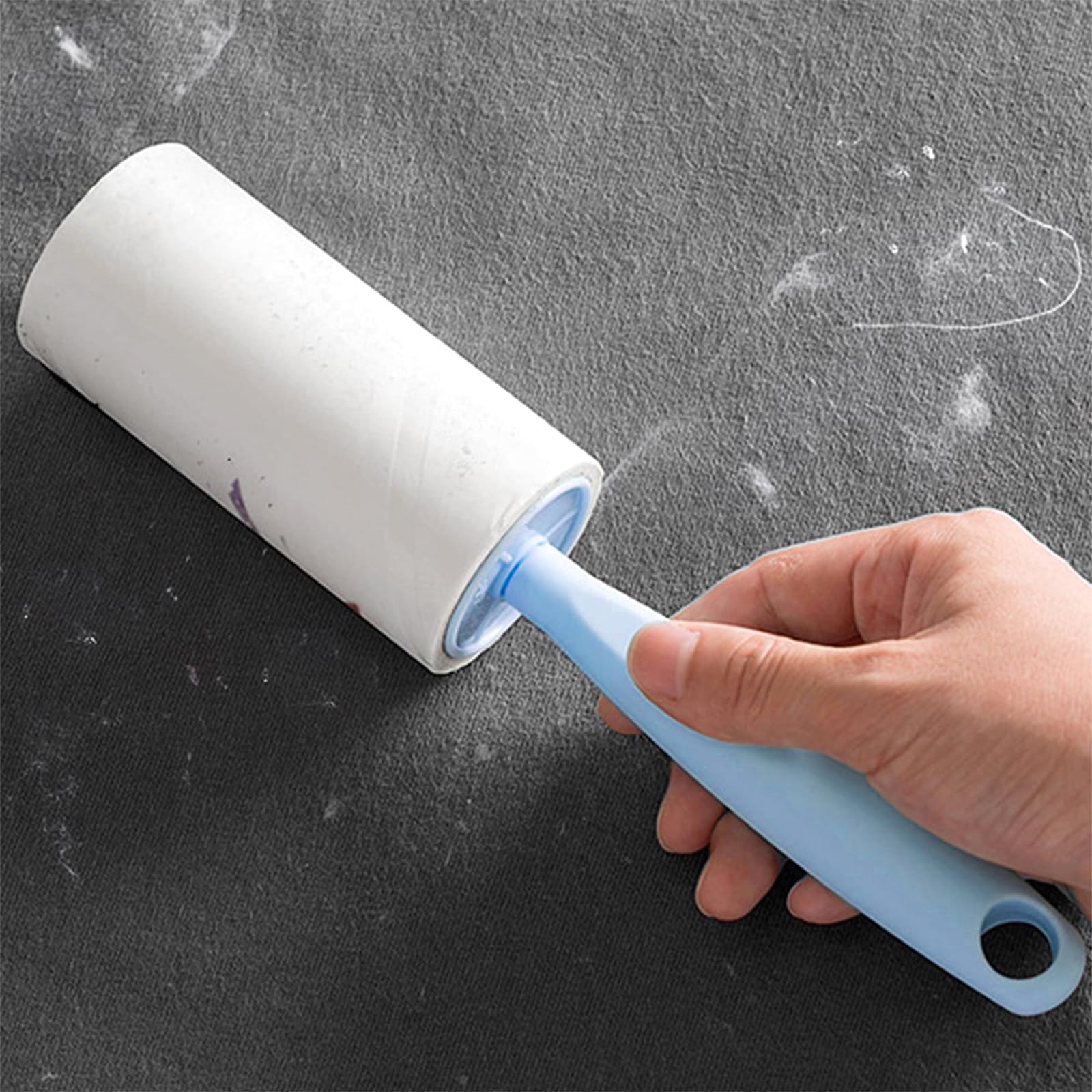 Rullo Levapelucchi 6 Rotoli + 2 Manici | Super Appiccicoso Per Peli Animali | Pulizia Vestiti E Divani