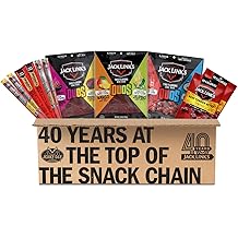 Jack Link&rsquo;s DUOs Gift Box &ndash; Includes Beef Jerky, Chicken &amp; Tender Bites, &amp; Sticks, Great Protein Gifts for Dad, Men or Meat Lovers, Ideal for Holidays &amp; More &ndash; 11-Piece Beast Snack Variety Pack
