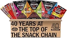 Jack Link’s DUOs Gift Box – Includes Beef Jerky, Chicken & Tender Bites, & Sticks, Great Protein Gifts for Dad, Men or Meat Lovers, Ideal for Holidays & More – 11-Piece Beast Snack Variety Pack