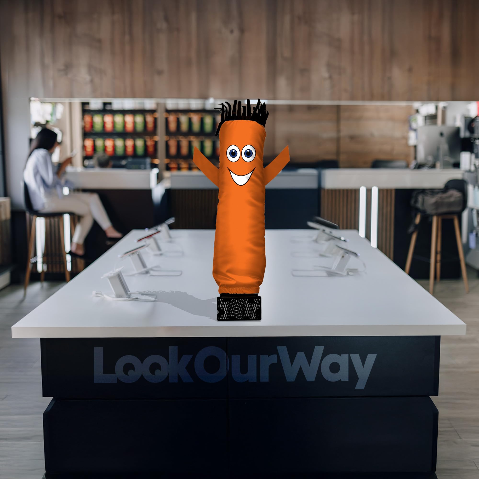 Table Top Inflatable Man Desktop Inflatable Man Mini Wacky Waving Inflatable Tube Man Desktop ...