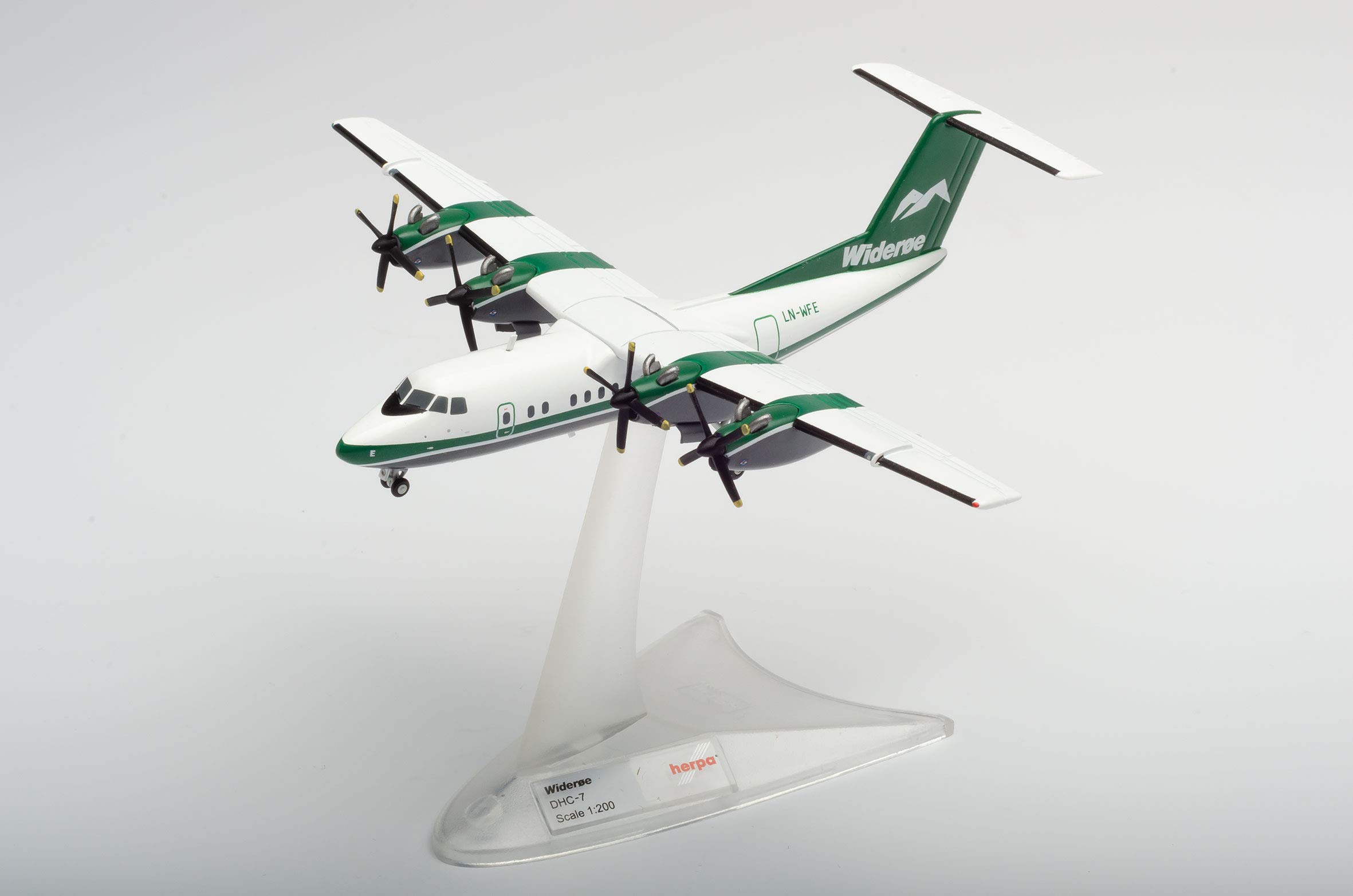 Herpa 570565 Wideroe De Havilland Canada DHC-7 Miniature Craft