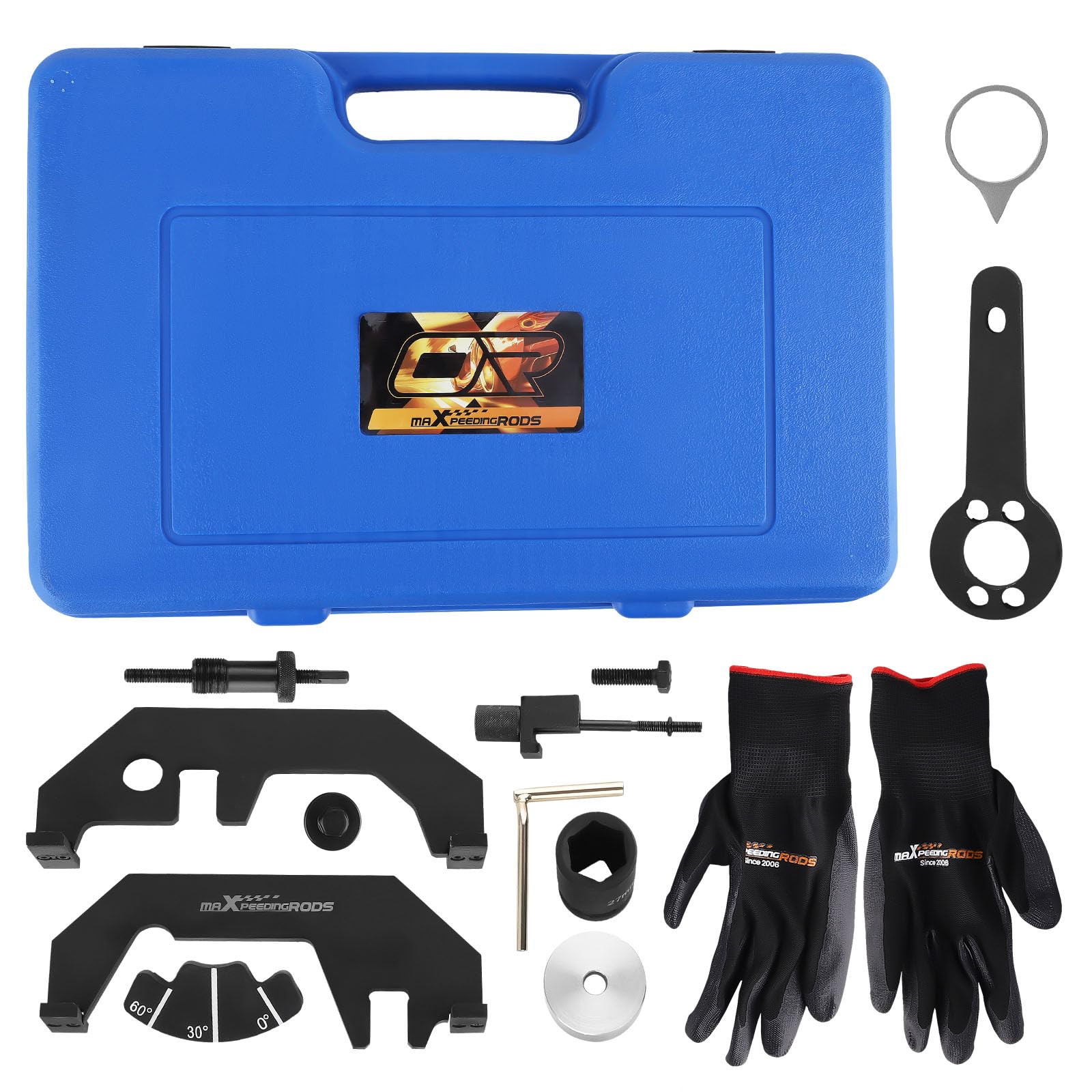 maXpeedingrods Outil de blocage de chaîne de distribution moteur pour BMW | N62 N73 Série 7 E65 E66 735i 740i 745i 750i 760i Timing Cambio Outil de verrouillage d'arbre à cames de verrouillage 119340