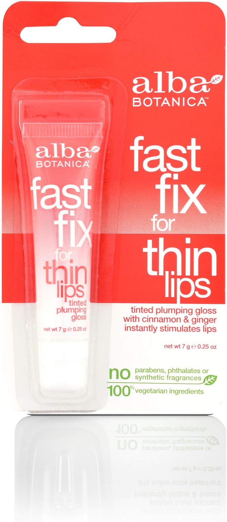 Alba Botanica Fast Fix for Thin Lips, 0.25 oz.