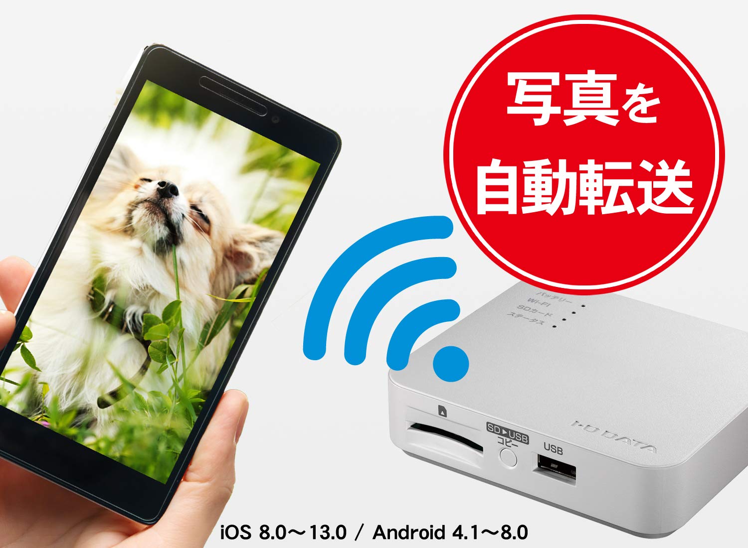 I-O DATA Wi-Fiストレージ「ポケドラ」 WFS-SR03W IODATA ポケドラ WFS-SR03W [ホワイト] 価格比較 - 価格.com