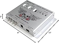 Vista 2 de Power Acoustik BASS-10C Procesador de restauración de graves digital con control de salida remoto