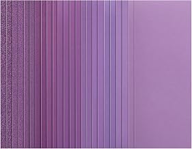STEBRUAM 24 Sheets Wet and Dry Sandpaper Grit 80 to 2500 Fine Sandpaper for Car Finish, Metal, Wood, Paint, Walls, 230 x 93 mm
