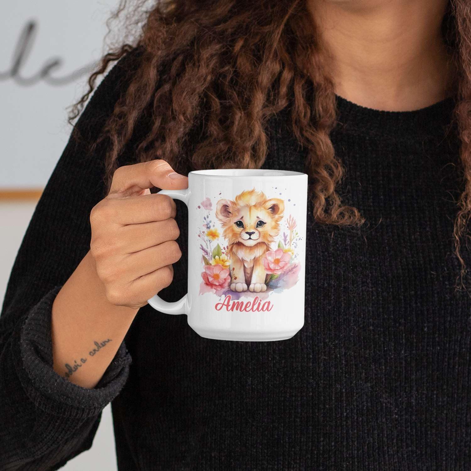 Taza de cerámica decorativa 3D con diseño de caballo animal lindo, tazas de cerámica de novedad para café y agua - China Taza 3D y taza 3D precio