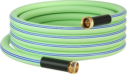 Miniatura 77 de Atlantic Manguera de jardín resistente de hembra a hembra de 1 pie x 5/8 pulgadas, manguera de agua negra, manguera líder de conexión corta (1 pie)