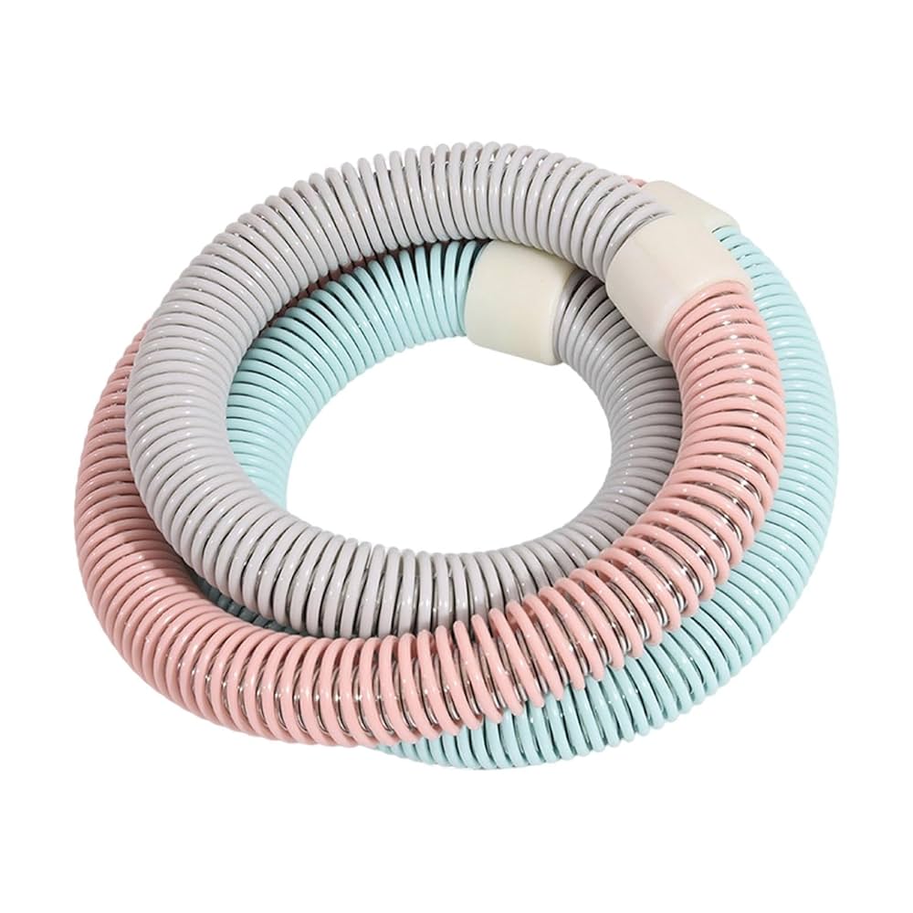 Perfk Gewichteter Hula Hoop Reifen - Faltbarer Fitness-Hoop Für Zuhause & Unterwegs