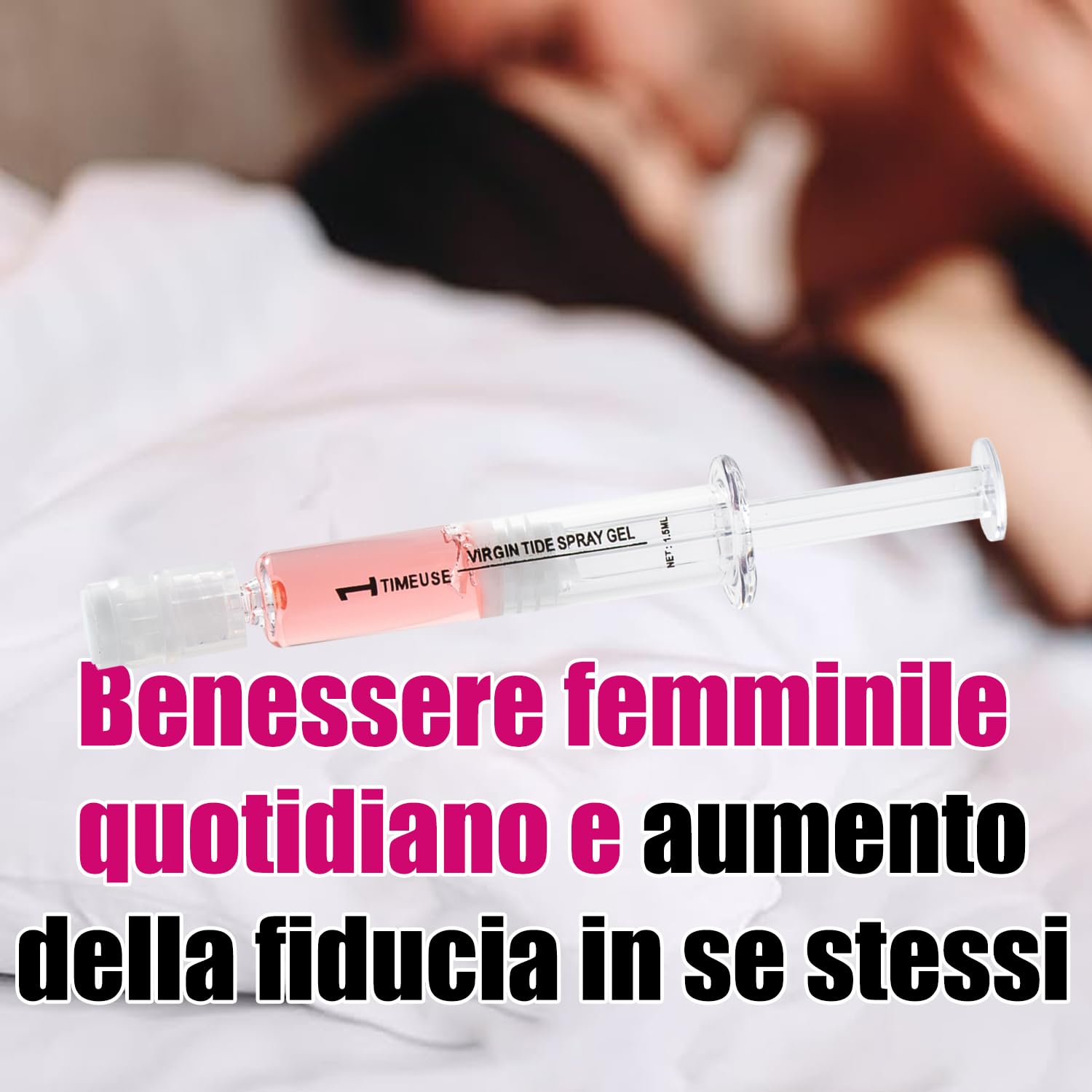 Gel vaginale di serraggio, formula naturale per stringere la vagina, cura privata di Yoni per le donne - 3 pz.