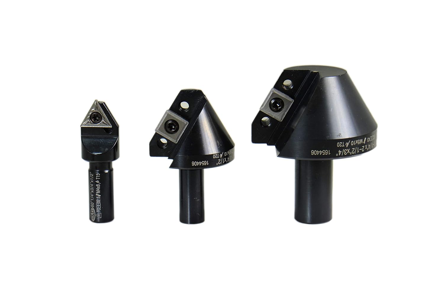 SHARS 1/4,1/2,11/4" 60 Degree Indexable Carbide