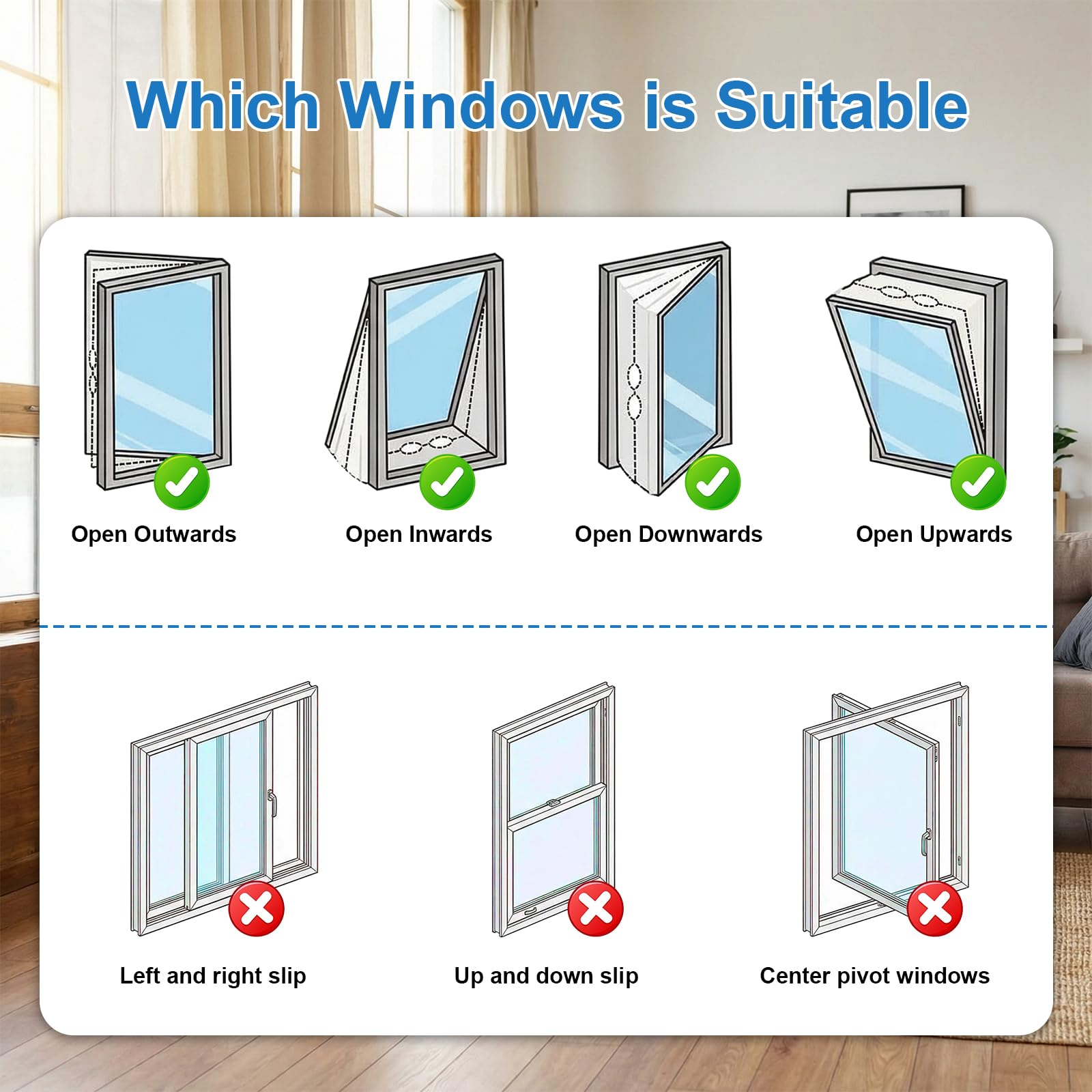 Guarnizione Finestra Condizionatore, 400cm Guarnizione Universale per Condizionatore Portatile Kit Finestra con Doppia Zip, Window Seal per Asciugatrice (Facile da Installare)