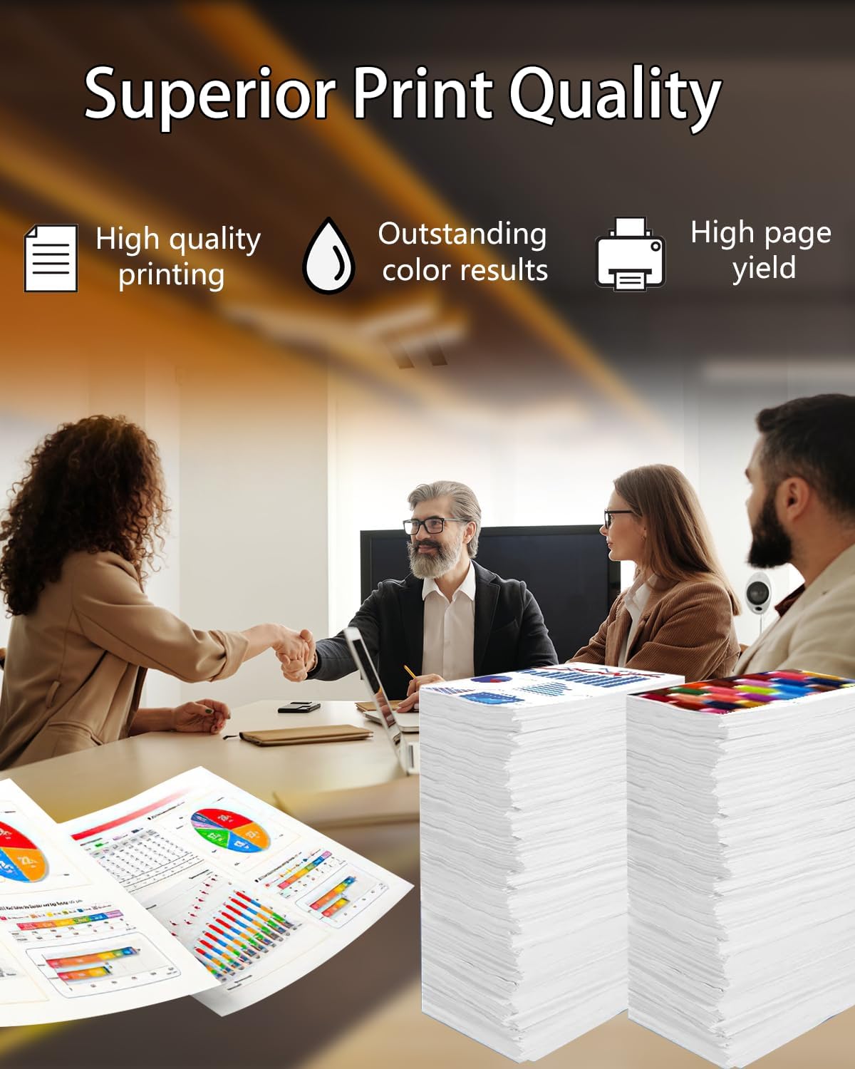 K-ZIN 55B1000 Black Toner Cartridge(with Chip) Compatible with Lexmark 55B1000 55B1H00 Toner Cartridge for MS331dn MS431dn MS431dw MX331adn MX431adn MX432adwe MX431adw Laser Printer(Black,3000 Pages)