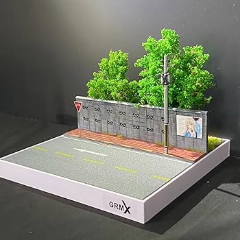 Amazon | MOMOAO 通路シーン 情景コレクション 1/64建物コレクション