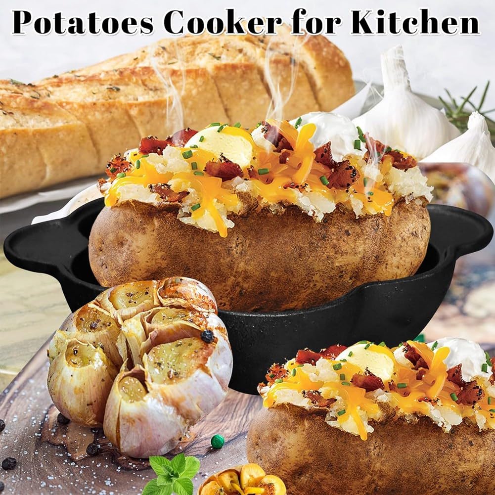 Garlic Cooker Marcellin Garlic Roaster BOLVOUD Mini Dutch Oven Pot