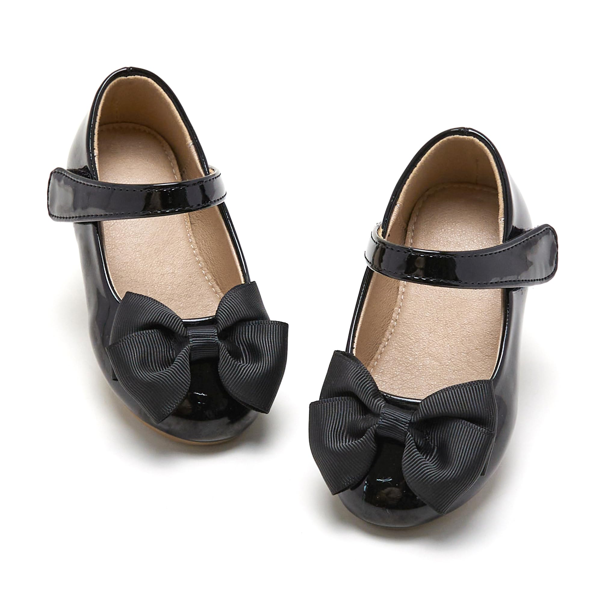 ESTINE Mary Jane Flats for Toddler Girls Little Kids Glittery Dress Princess Wedding Ballet Shoes