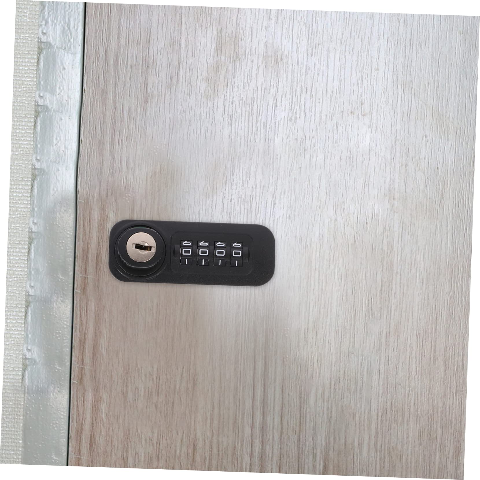 VILLCASE 3 pezzi Serratura Combinazione per Armadi con Lato Sinistro Resistente Protezione Armadietti e Mobili Ufficio