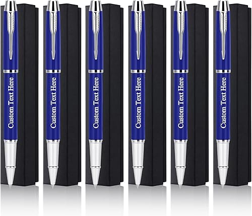 Miniatura 1 de Bolígrafos personalizados, bolígrafos personalizados, juego de bolígrafos de regalo, grabado gratis con tu nombre o mensaje, regalo para colegas,