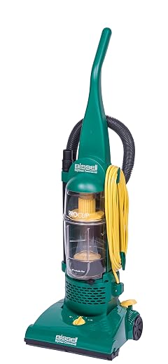 BISSELL BigGreen BGU1937T 13 5 Pro Cup Bagless Upright Vacuum with On-board Tools 44 Height 13 5 Wide