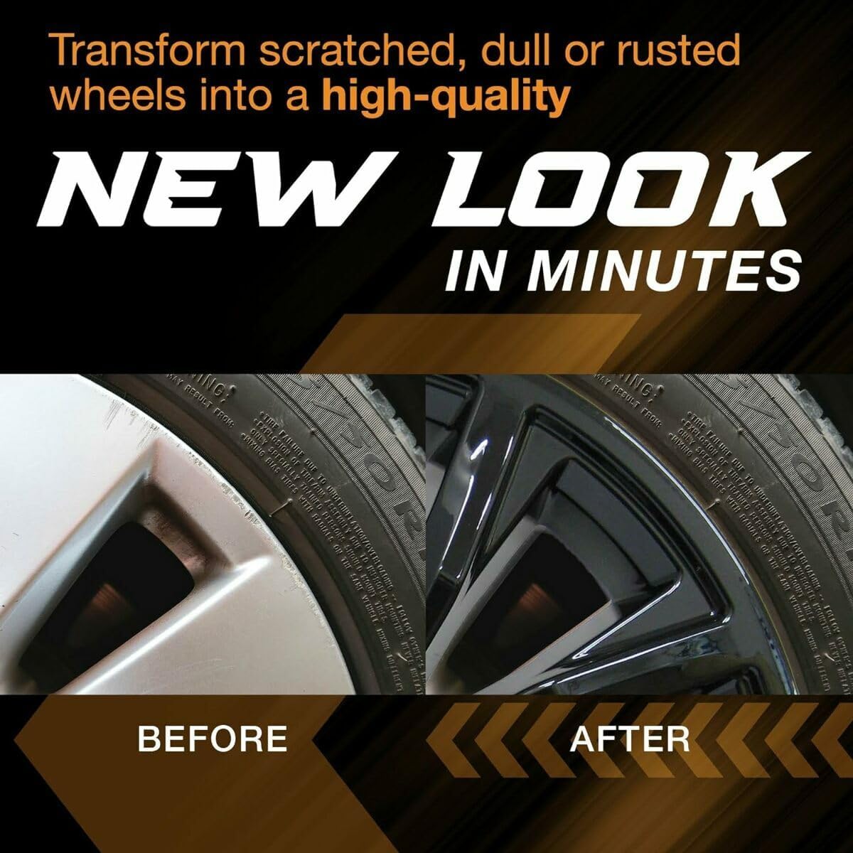 20" Gloss Black Wheel Skin Set Made for Ford Explorer XLT/Limited (2020-2024) | Durable ABS Plastic Cover | Fits Directly Over OEM Wheel