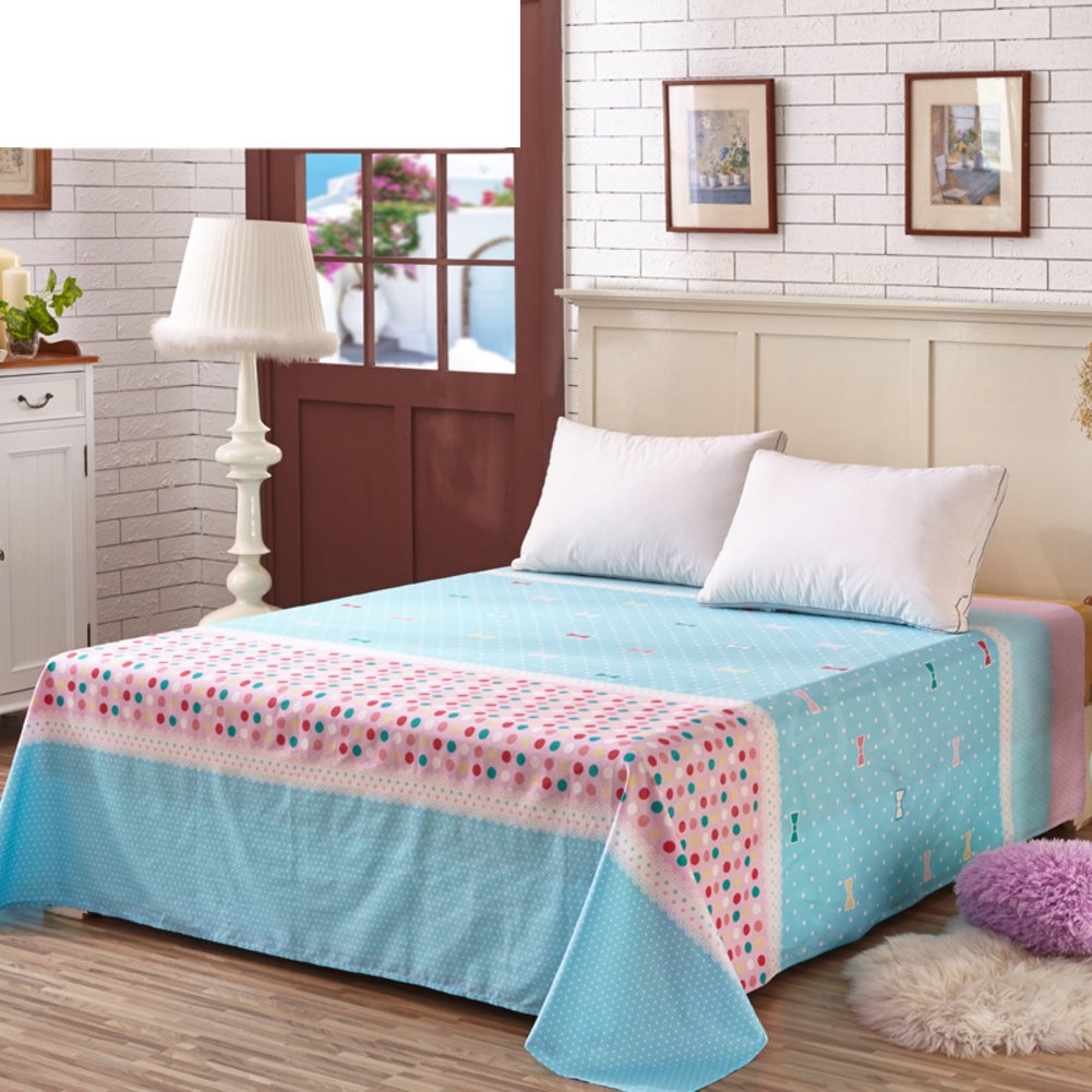 Drap en coton frais twill 160x230cm pour chambre esprit campagne