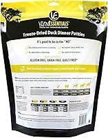 Vista 2 de Vital Essentials Comida liofilizada para perros, cena de pato 14 oz Marrón