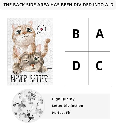 Miniatura 7 de Rompecabezas de madera personalizado de 300 piezas de fotos para adultos niños y niños regalos de fotos personalizados para cumpleaños Navidad