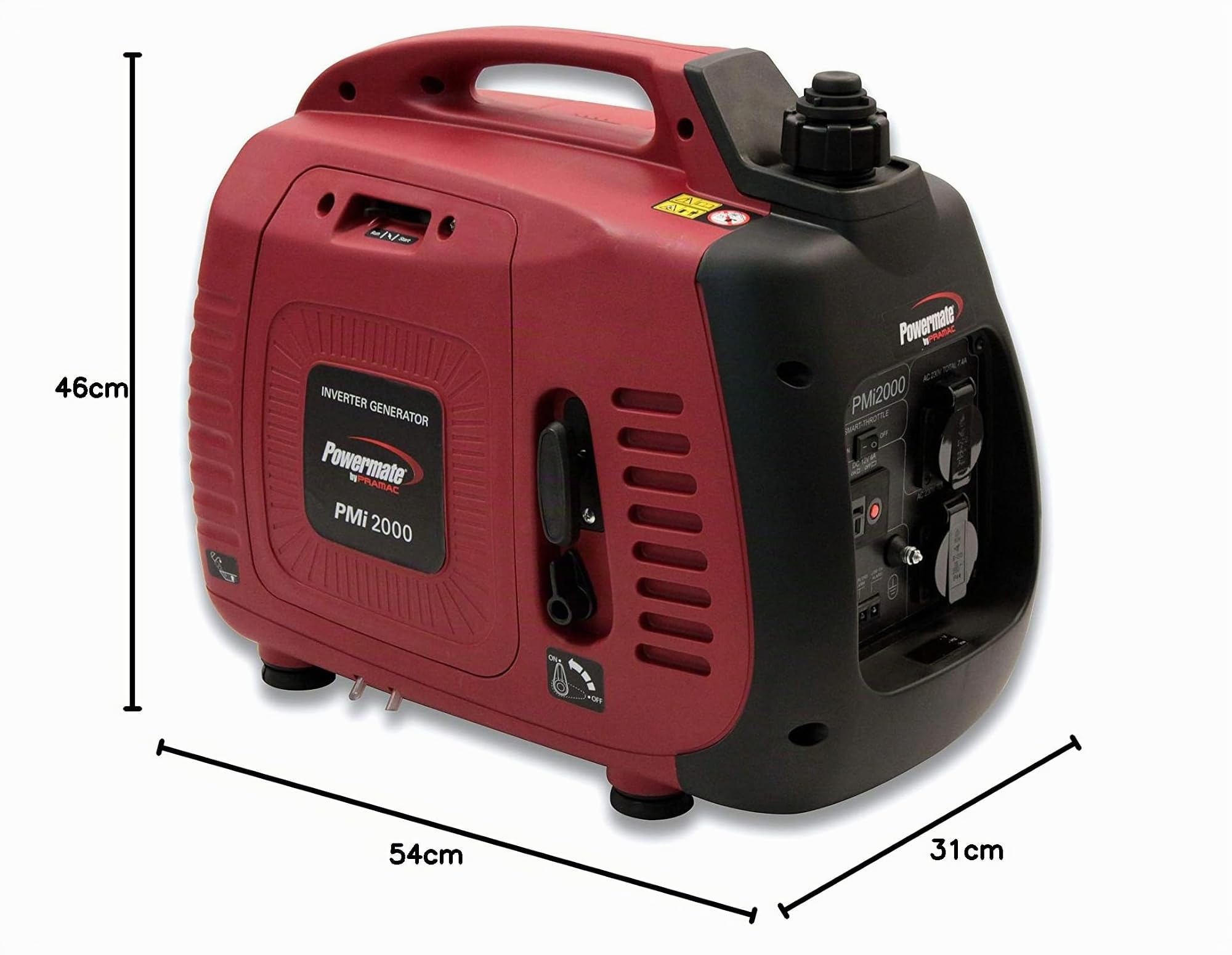 Generatore di corrente inverter 2,0 Kw Pramac PMi2000 - SILENZIATO