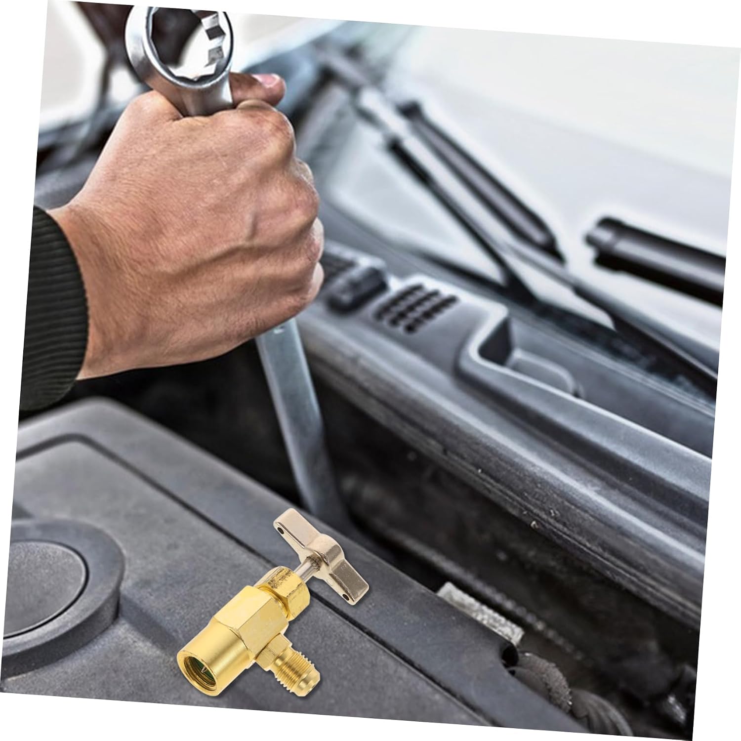 Charge Hose Kit Self-Sealing Can Tap Hose Fitting Easy to Use