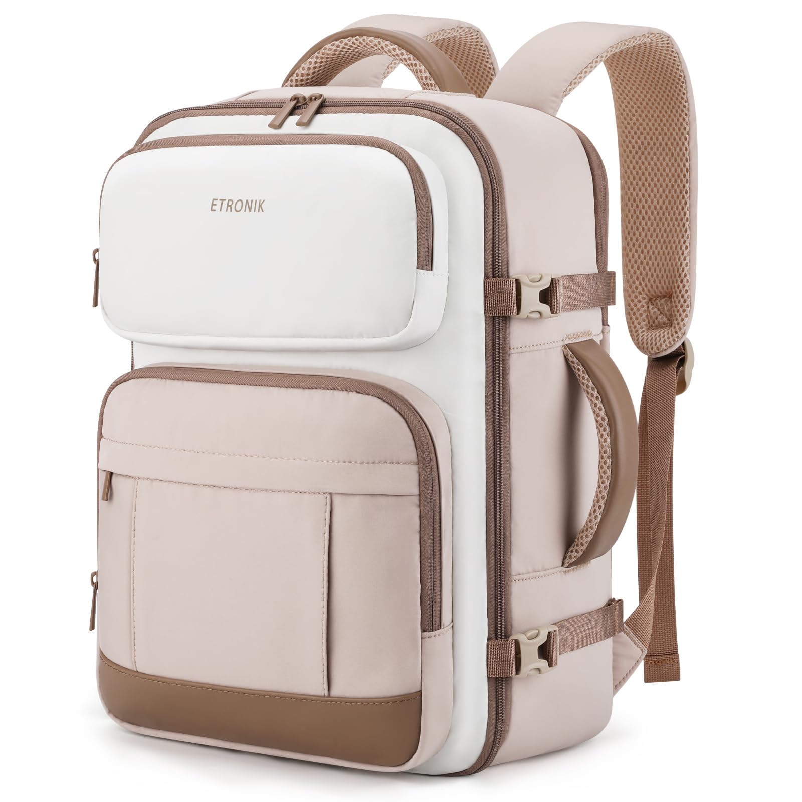 ETRONIK Ryanair Handgepäck Rucksack 40x30x20, Rucksack Handgepäcks Flugzeug für Easyjet Lufthansa, Handgepäck Tasche 40x30x20CM mit Nasse Tasche