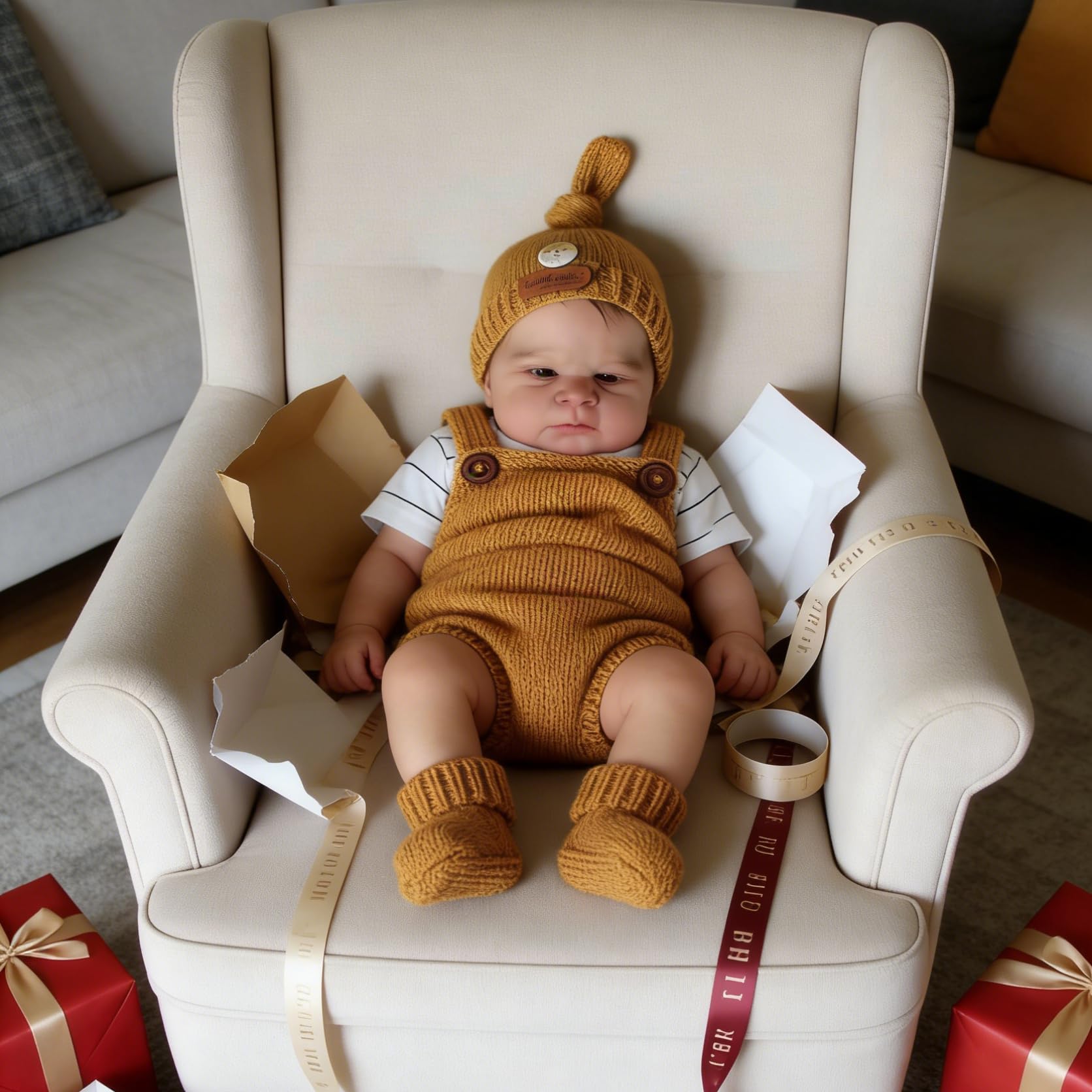 that Look Real Realistyczne lalki Reborn Boys Baby Dolls silikonowe na całe ciało, 43 cm, ręcznie wykonane, winylowe, realistyczne, noworodki, lalka, anatomicznie poprawne, zabawki, prezenty