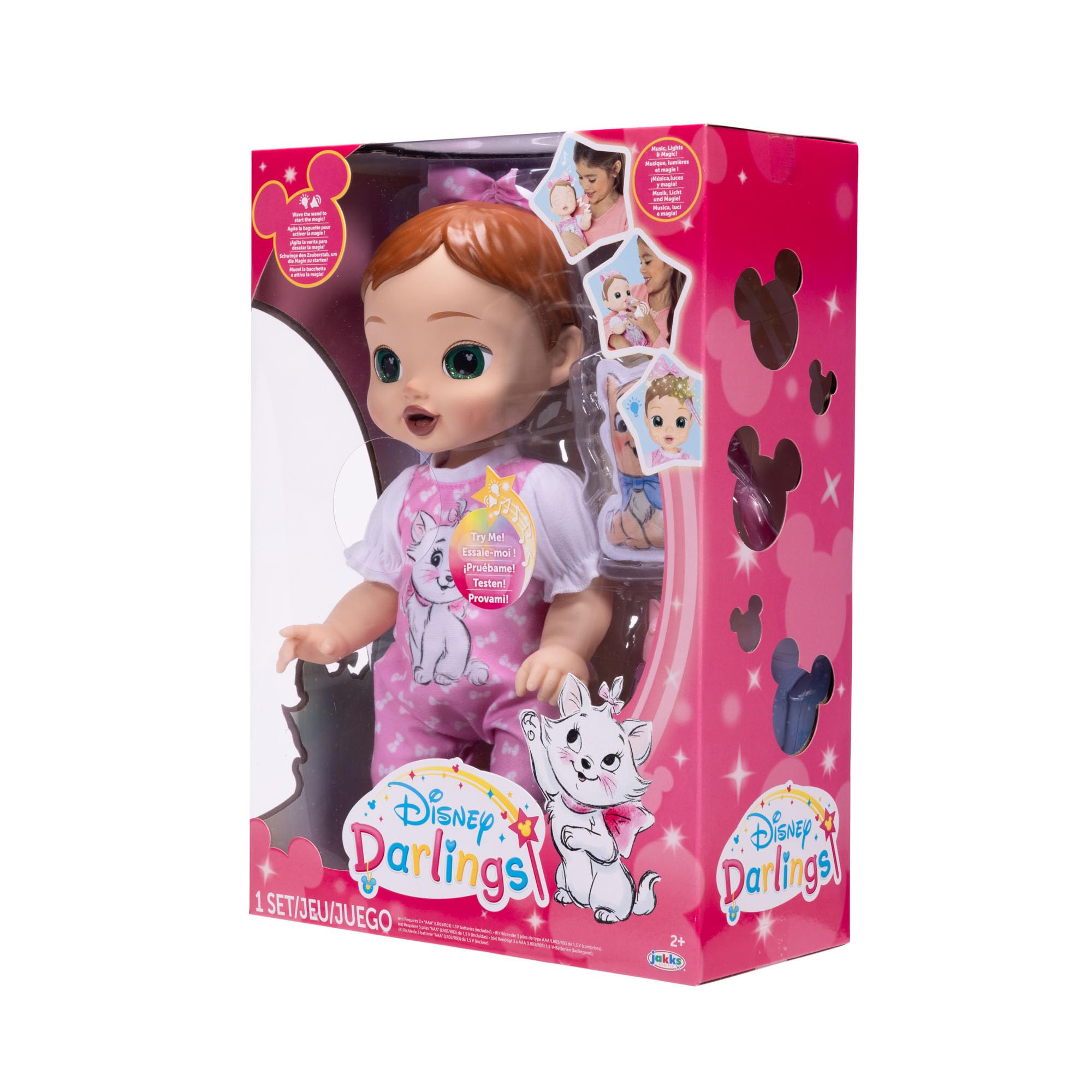 Disney Darlings Marie Deluxe lalka funkcyjna 13" / 33 cm