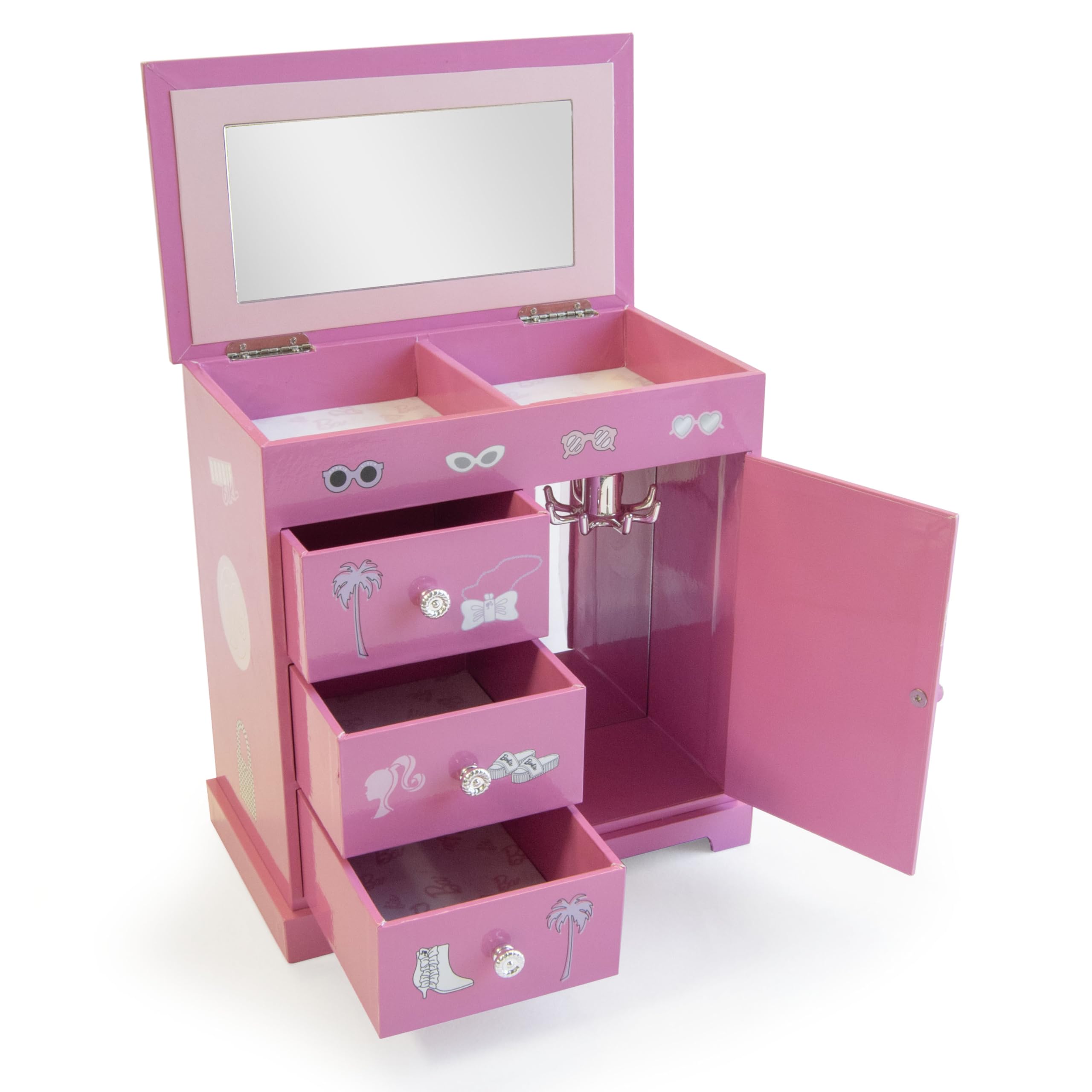 Barbie Britney Jewelry Box by Mele and Co : Amazon.ca: Clothing