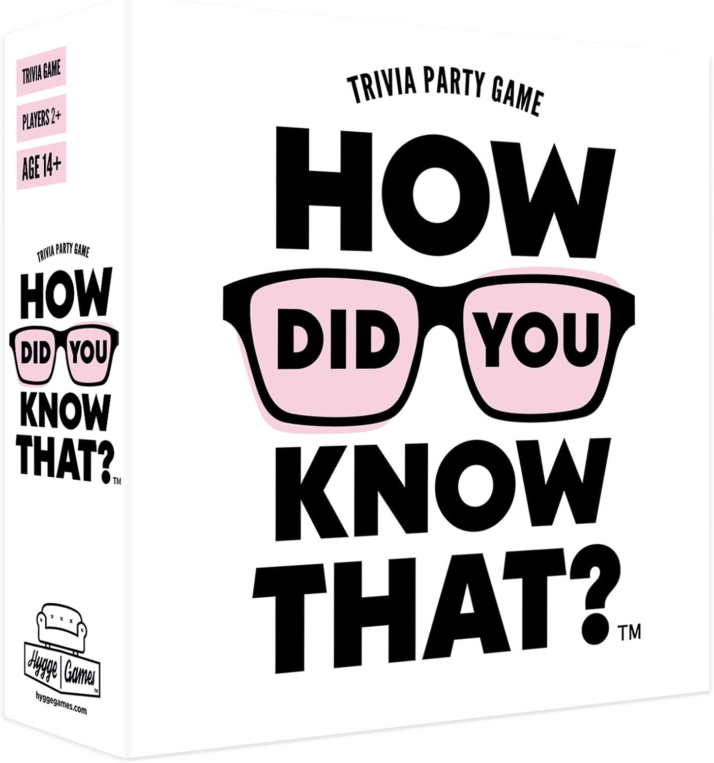 Hygge Games How did You Know That? – Trivia Party Game, White