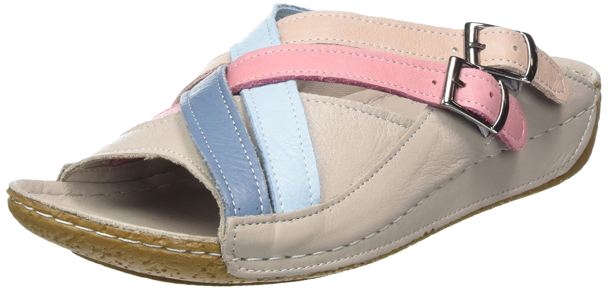 Andrea Conti 0771516, Sandal, silbergrau,