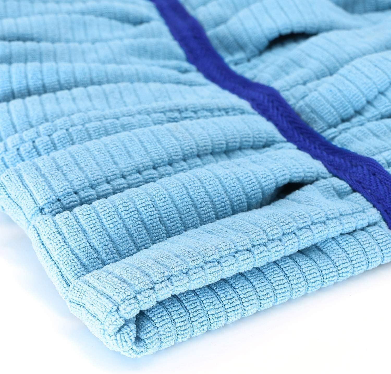 Tidy Monster Microfiber Mop Head Replacement, 16 oz Loop-End Mop Refill with 6 in Headband, Machine Washable Mop Head Only, Fits Most Standard Handles for Sealed Hardwood, Tile, Vinyl & Laminate