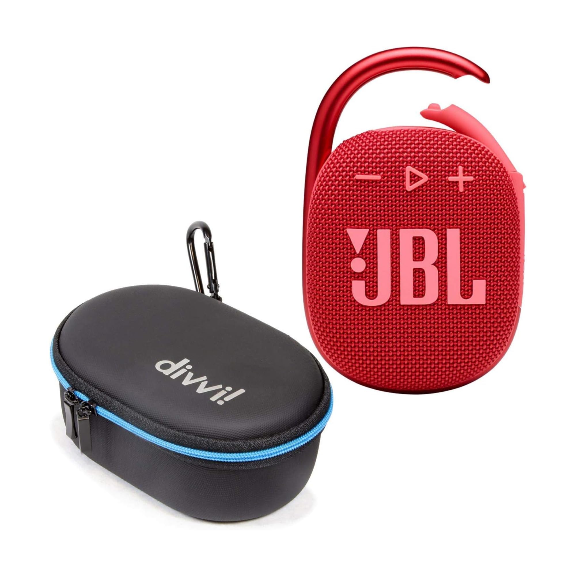 Amazon.com: JBL Clip 4 Portable Bluetooth Speaker (Red) + Bundle