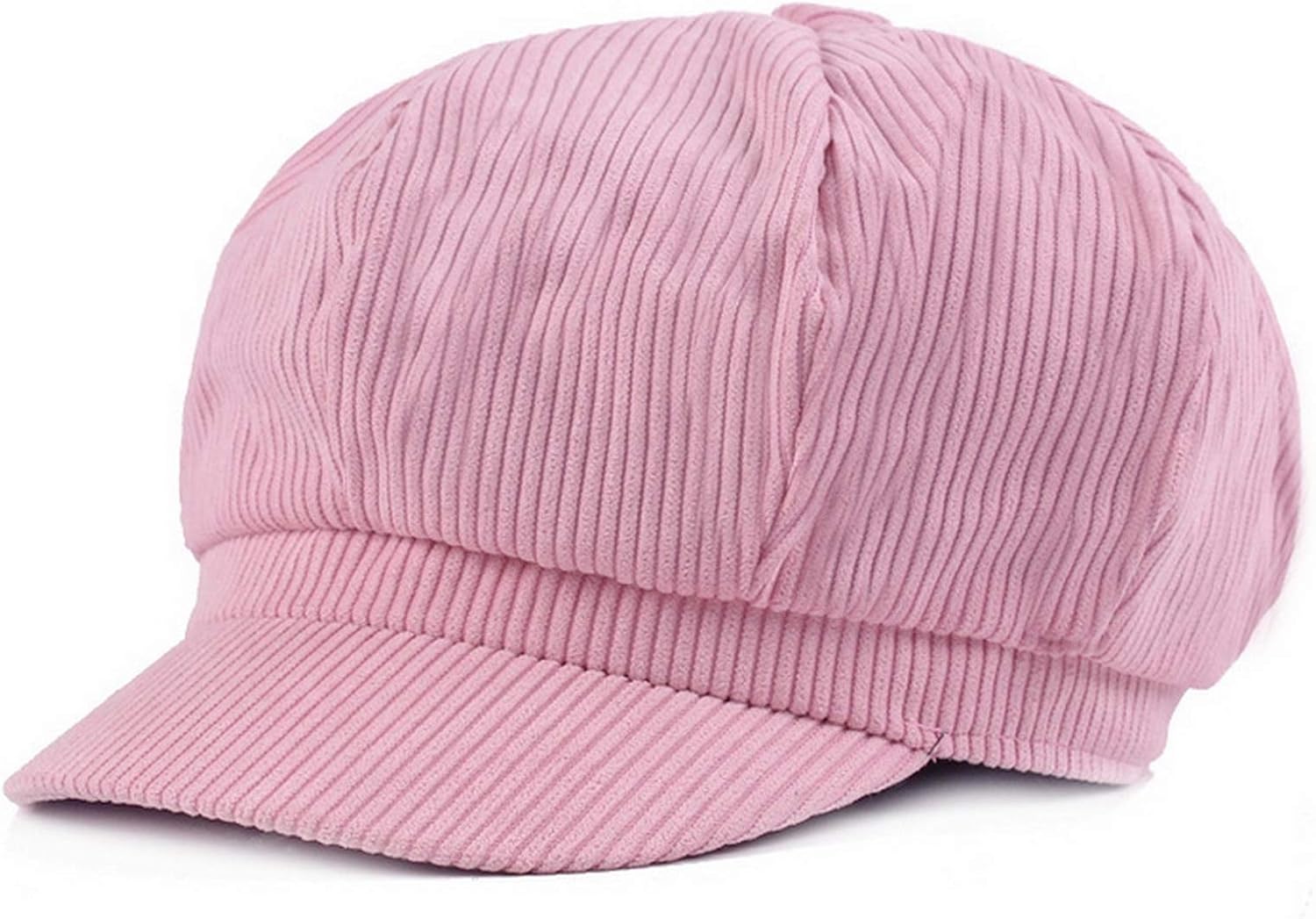 Brcus Women Vintage Newsboy Cabbie Peaked Beret Cap Warm Baker Boy Visor Hat Flat Cap